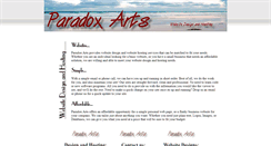 Desktop Screenshot of paradoxarts.org